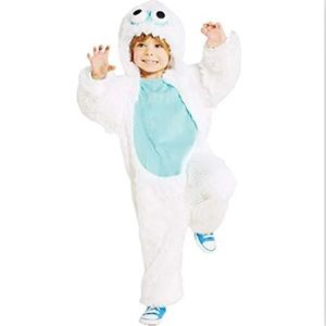 Warm and cute yeti / abominable snow monster costume Great Condition! 4-5T